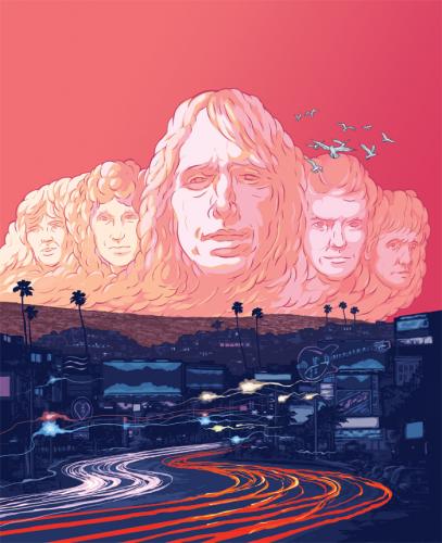 Tom Petty LA Weekly cover (Artist: Scott Gursky)